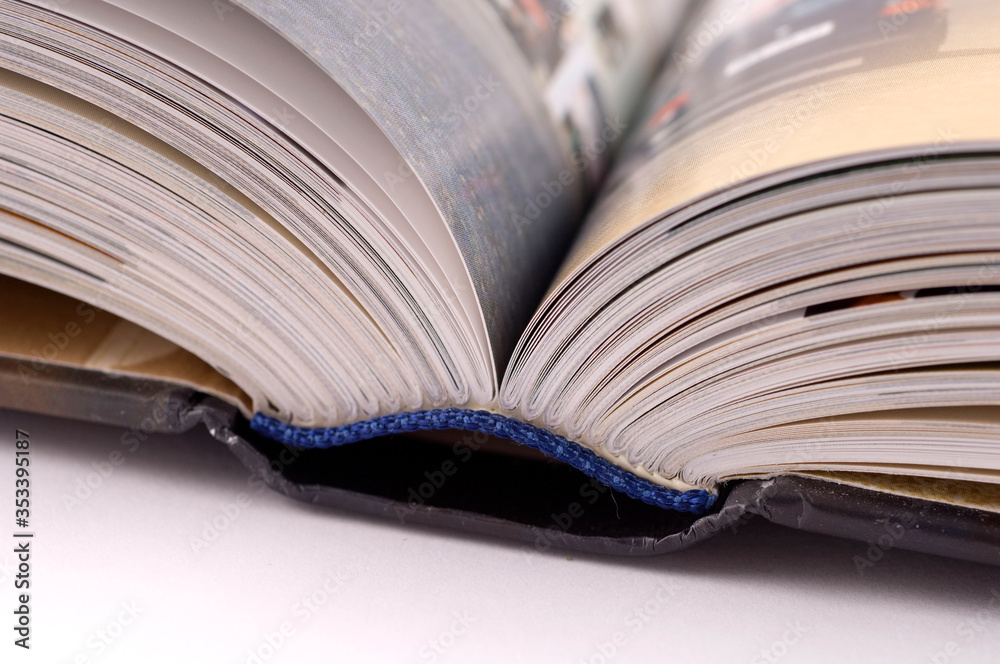 Fototapeta premium quality book binding