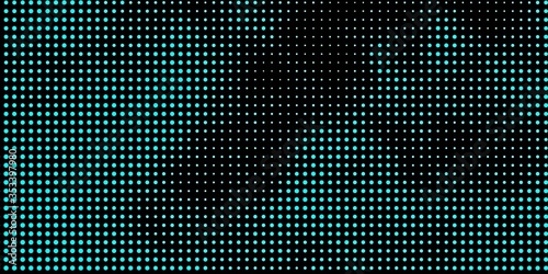 Light BLUE vector backdrop with dots. Colorful illustration with gradient dots in nature style. Pattern for booklets, leaflets.