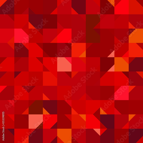 Red abstract texture. Vector background for design. Seamless brigt pattern.
 photo