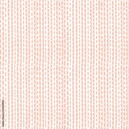 Painted irregular lines in vertical stripes. Vector repeat. Great for home decor, wrapping, scrapbooking, wallpaper, gift, kids, apparel. 