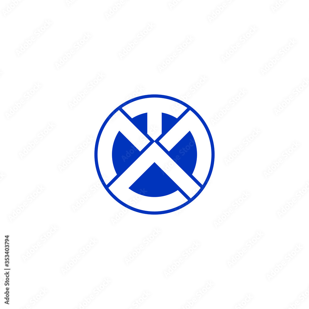 tma letter original monogram logo design tma letter original monogram logo design