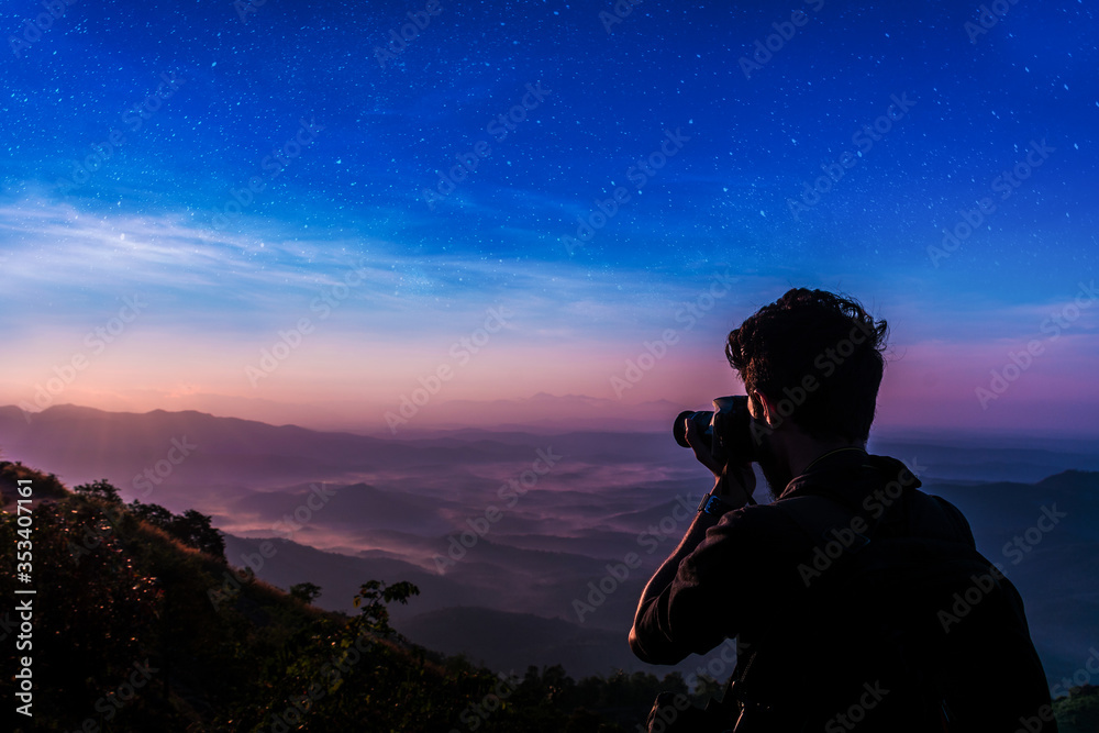Photographer capturing amazing beautiful mountains, beautiful Nature landscape scenery shot from Palakkayam Thattu Kannur, God's own country Kerala Travel and Tourism Concept Image, Indian tourism Photographer capturing amazing beautiful mountains, beautiful Nature landscape scenery shot from Palakkayam Thattu Kannur, God's own country Kerala Travel and Tourism Concept Image, Indian tourism