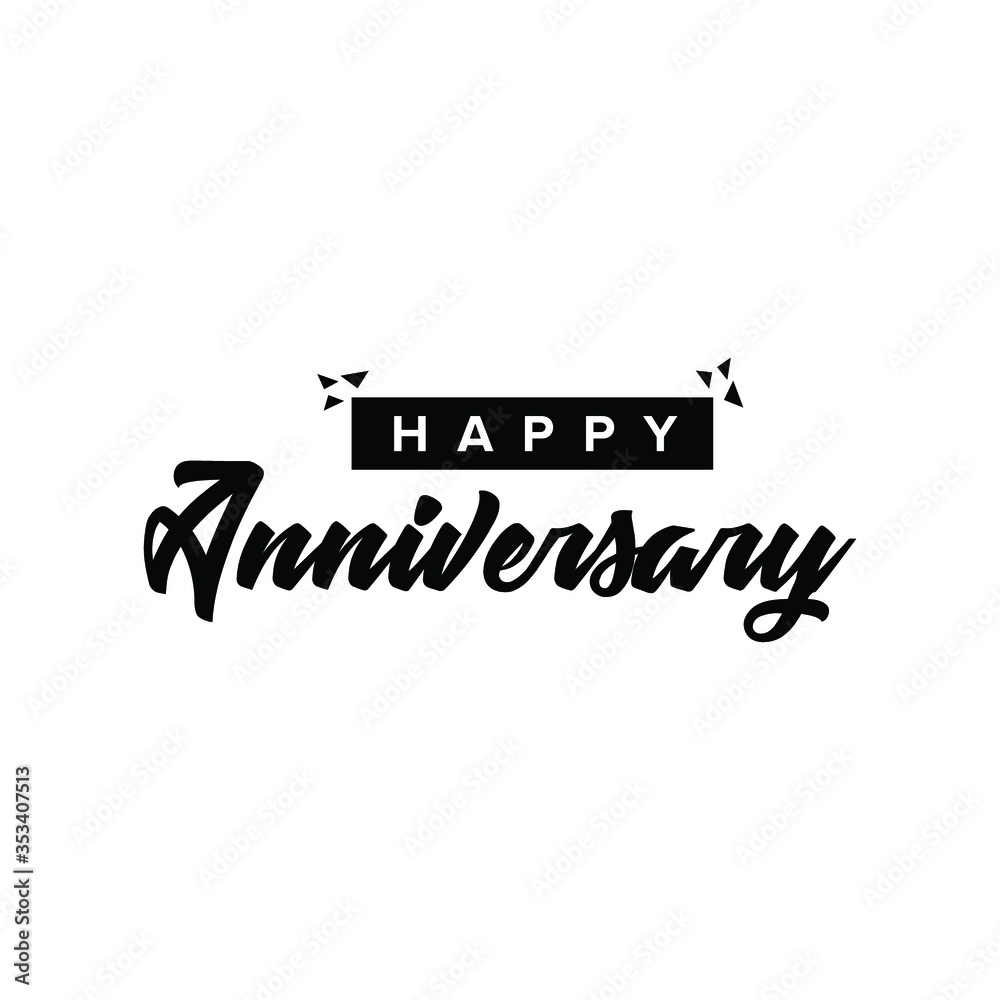 Anniversary Sign Letter 