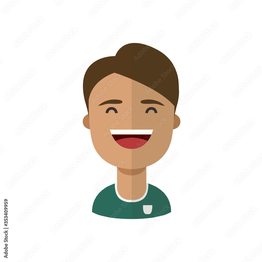 boy vector illustration