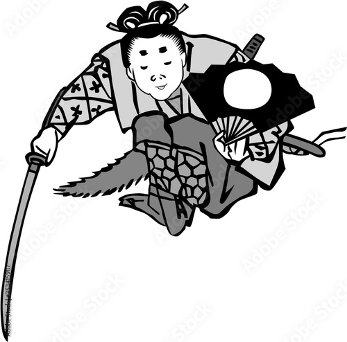 浮世絵　牛若丸　その1	