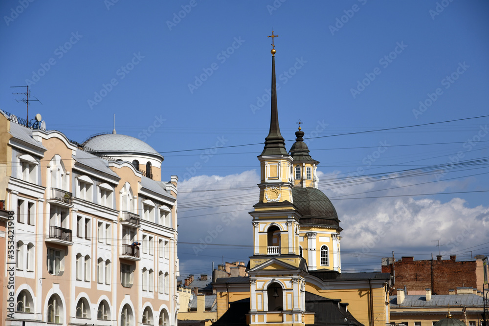 Obraz premium Church in Saint Petersburg, Russia.