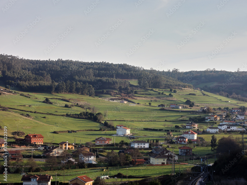 Soto del Barco. Asturias. Spain