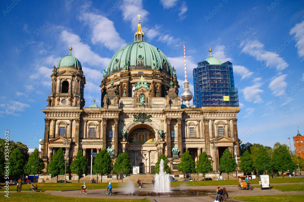 View of the Berliner Cathedral an