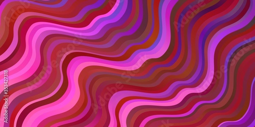 Dark Purple  Pink vector template with lines.