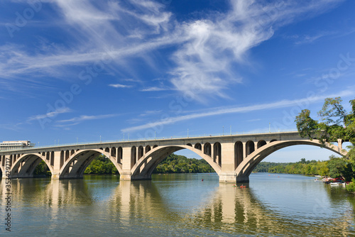 Francis Scott Key Memorial Bridge in Washington D.C. United States of America