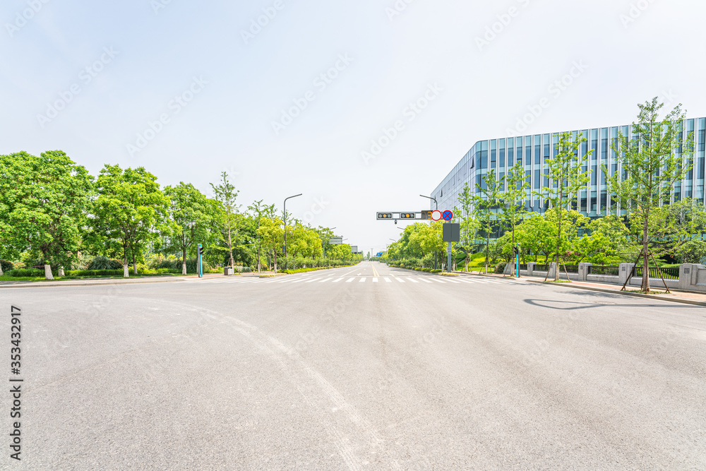 Modern internet technology office area