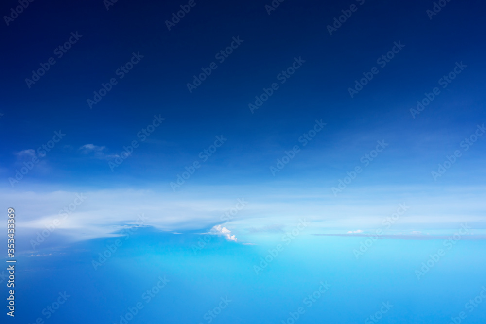 fluffy and soft white clouds bright and clear sky use for background and wallpaper