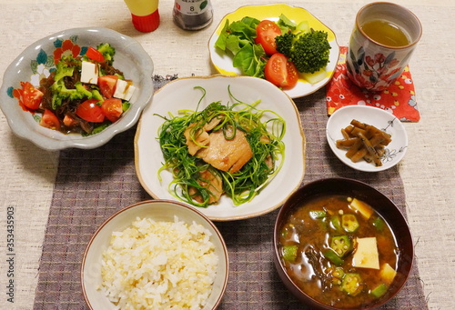 日本の食卓 和食 家庭料理