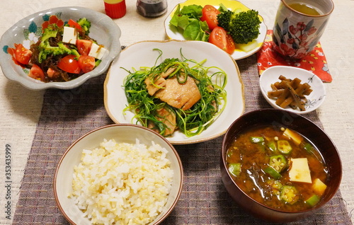 日本の食卓 和食 家庭料理