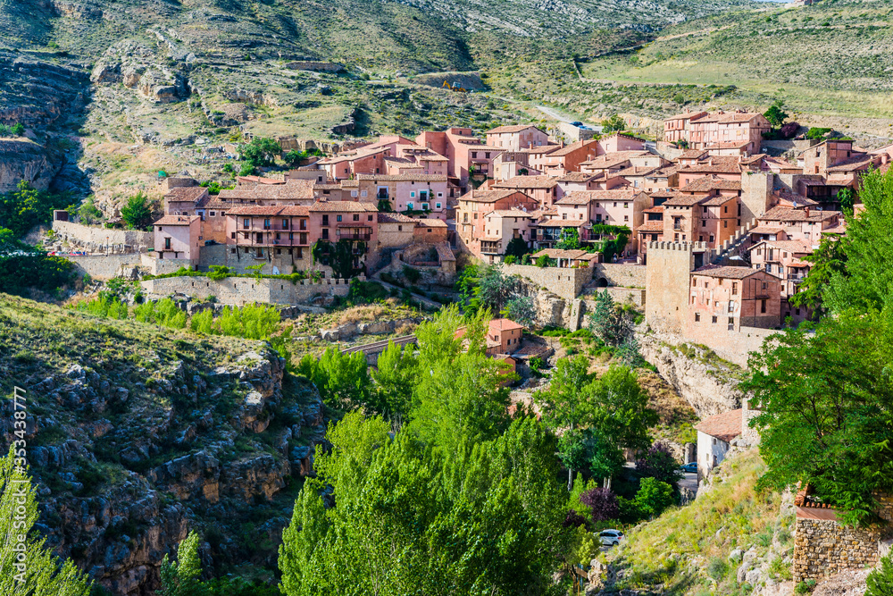 Albarracin, medieval fortified city. Teruel, Aragón, Spain, Europe