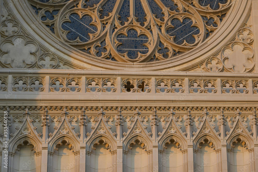 National Cathedral architectural details - Washington D.C. United States of America