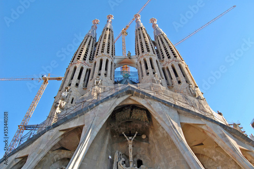 La Sagrada Familia en Barcelona Cataluña España