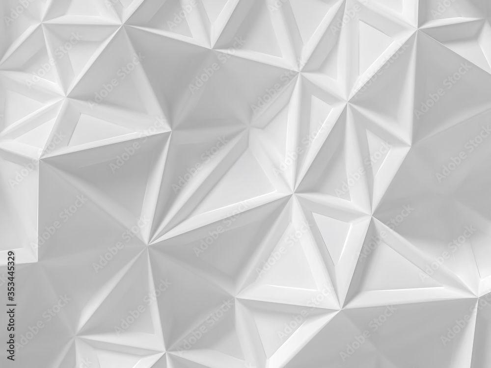 Low polygonal background - 3d rendering. Low polygonal background - 3d rendering.