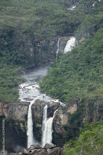 cachoeira dos saltos chapada dos veadeiros alto paraiso goias