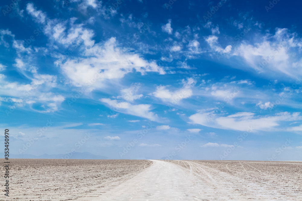 road in the desert