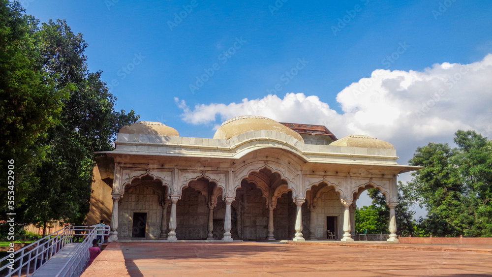 Red Fort campus, Lal Qila Delhi - World Heritage Site, India