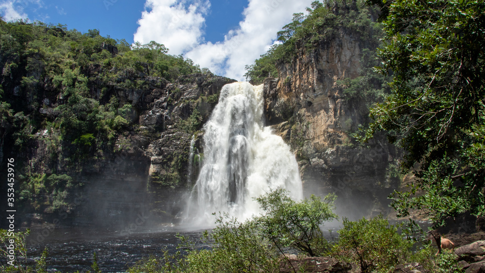 parque nacional
cachoeira dos saltos
chapada dos veadeiros
alto paraiso
goias