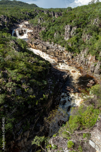parque nacional cachoeira dos saltos chapada dos veadeiros alto paraiso goias