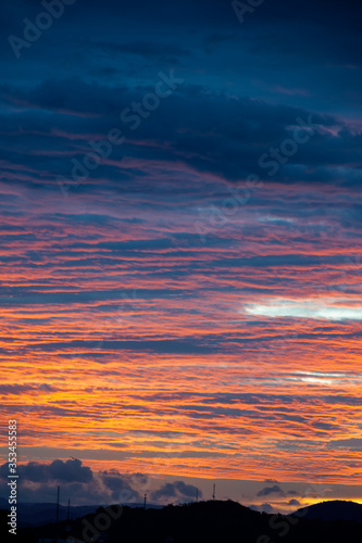 Variety of clouds