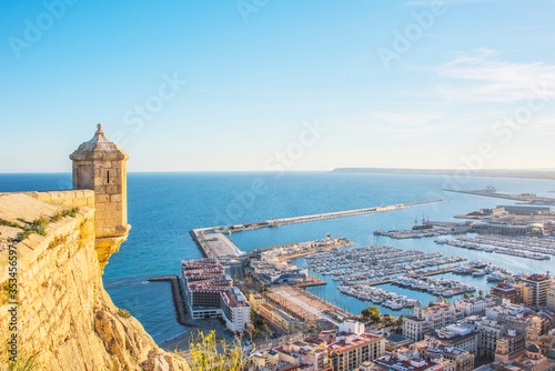 Photos Santa Barbara Castle on Mount Benacantil above Alicante, Valencia, Spain