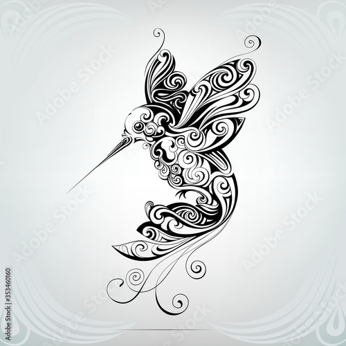 Hummingbirds in the ornament