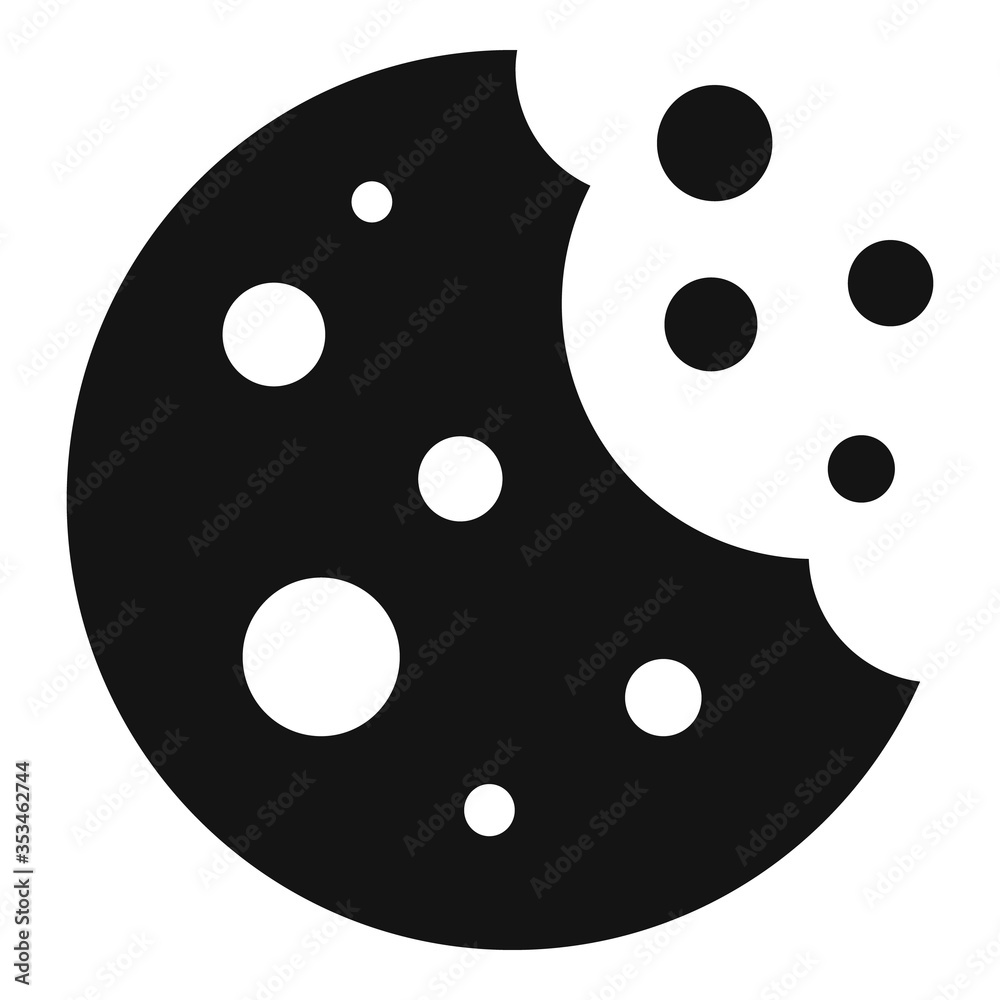 Breakfast biscuit icon. Simple illustration of breakfast biscuit vector icon for web design isolated on white background Breakfast biscuit icon. Simple illustration of breakfast biscuit vector icon for web design isolated on white background