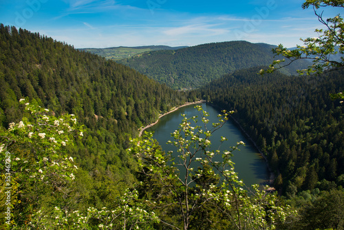 Lac des Corbeaux in den Vogesen in Frankreich