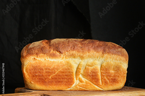bread
white golden fresh wheat baking
Menu concept serving size. food background top view copy space for text