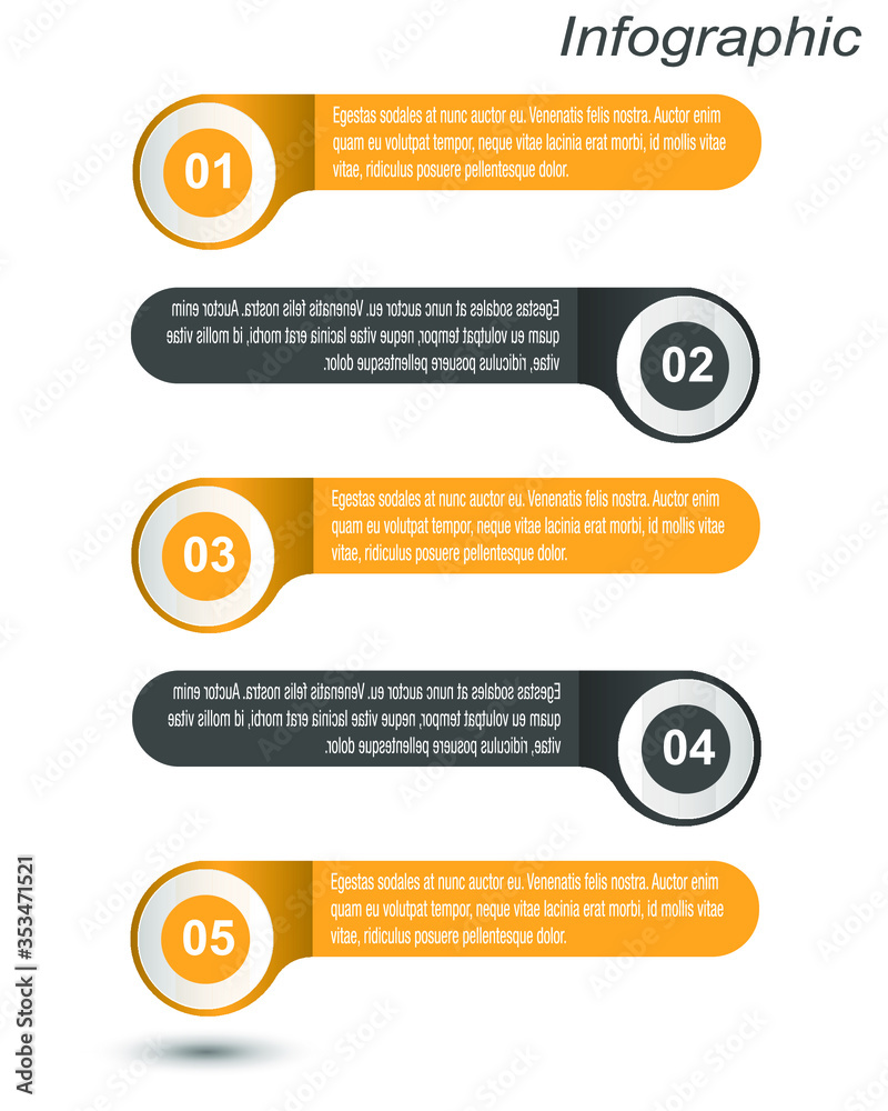 Modern Design Template, can be used for info-graphics, banners for web layout.