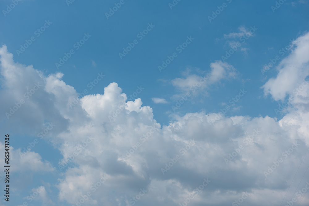 blue sky with beautiful white clouds. Sky daylight background. blue sky with beautiful white clouds. Sky daylight background.