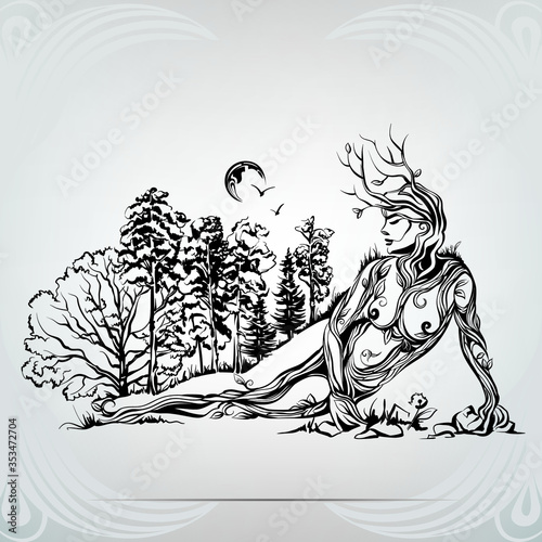 Queen of the woods and fields