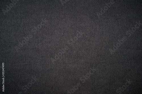 background fabric made of dark dense material