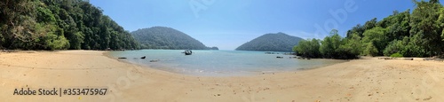 panoramic view of the sea.thailand