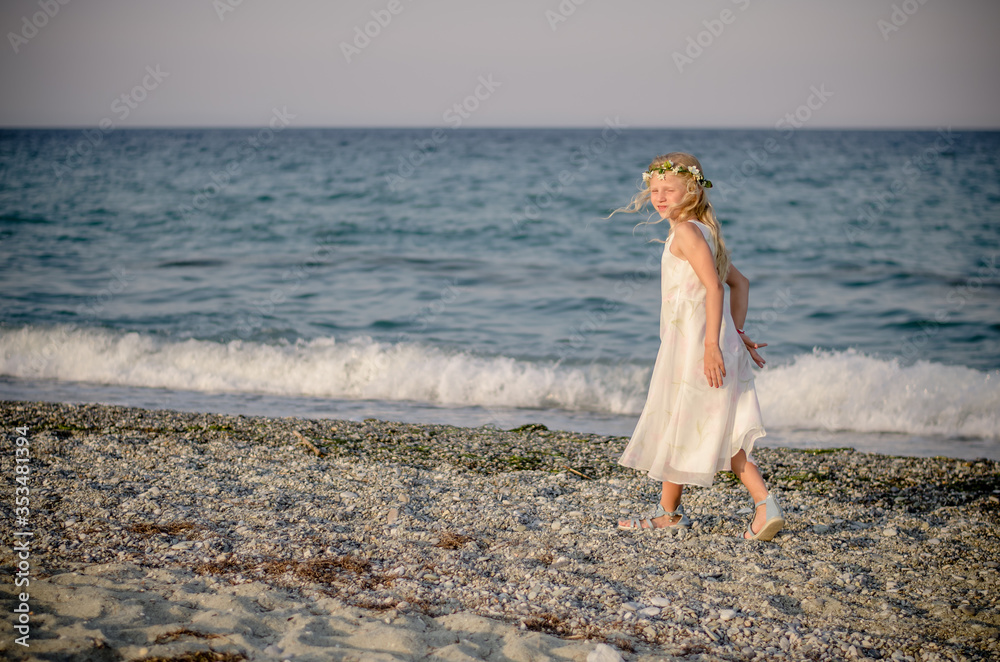 childhood, sea, sand, summer and holiday