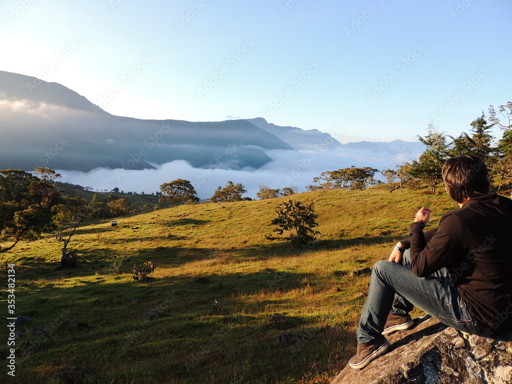 Naklejka premium Paisaje Boyacense