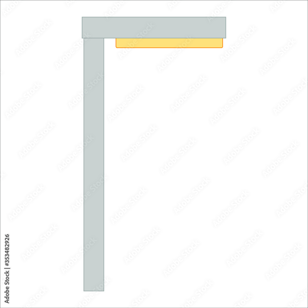 street lamps. illustration for web and mobile street lamps. illustration for web and mobile