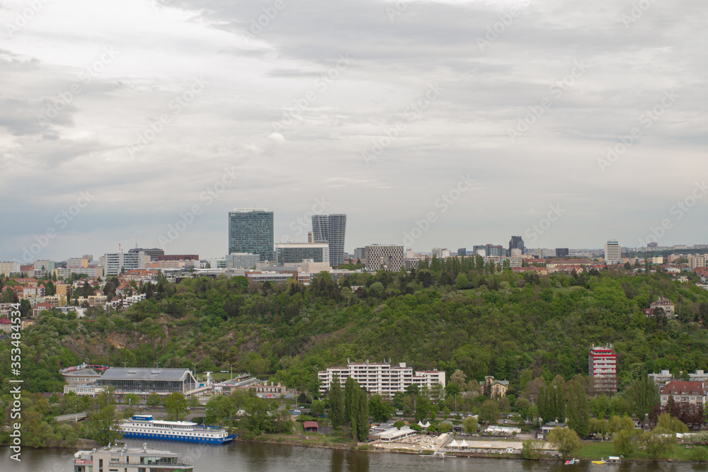 view of the city