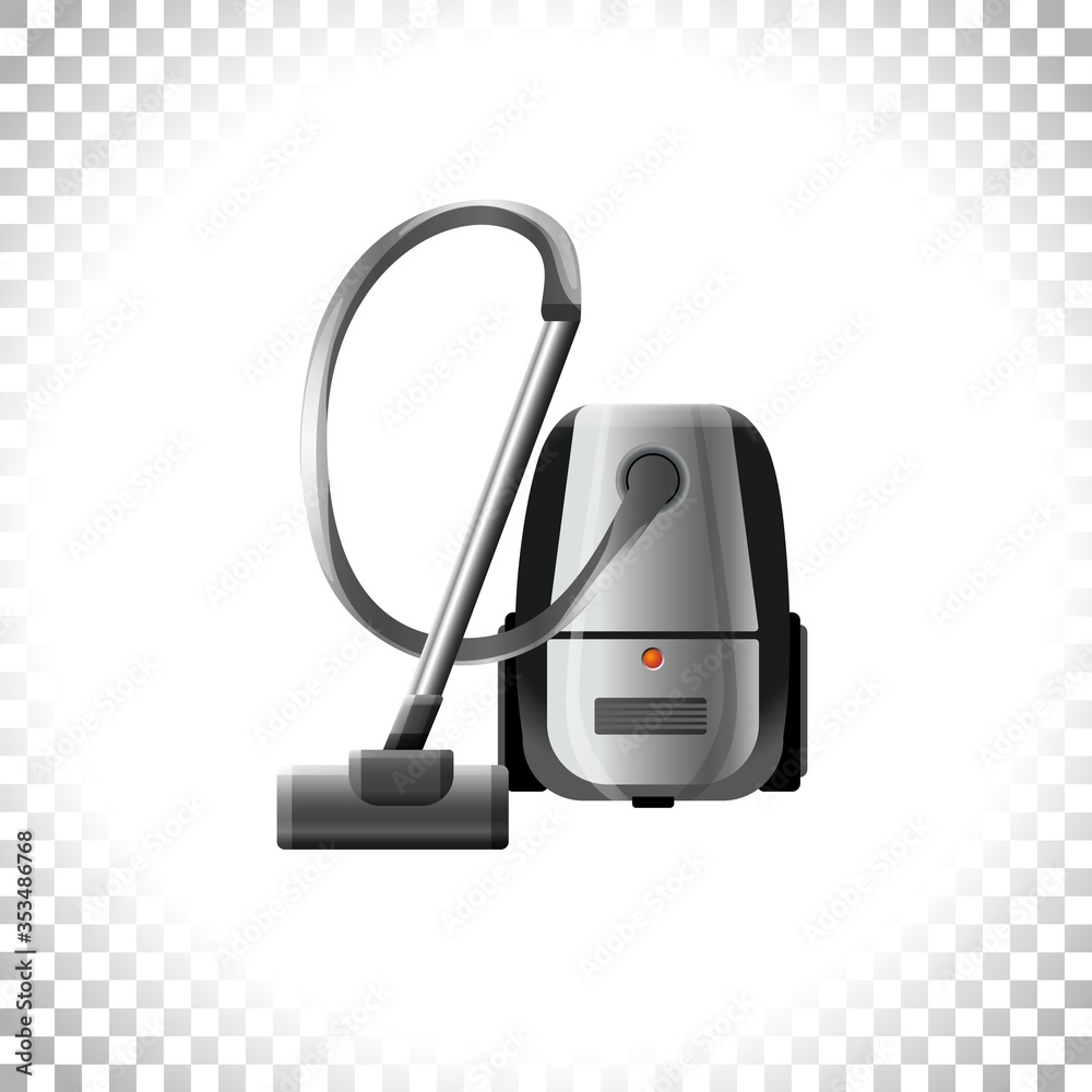Electric vacuum cleaner. Home appliance concept. Electric vacuum cleaner. Home appliance concept.