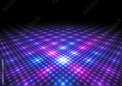 Abstract Colorful Dance Floor Background Texture
