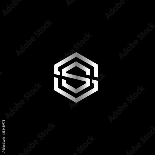 Luxury attractive letter S logo 