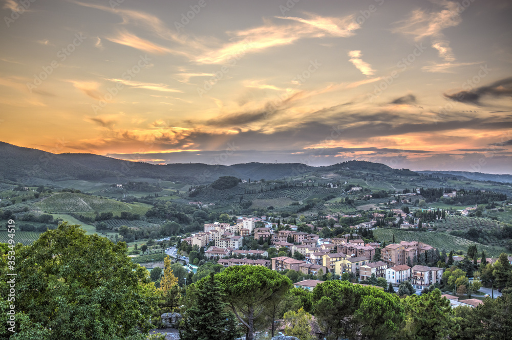 Obraz premium San Gimignano, Italy