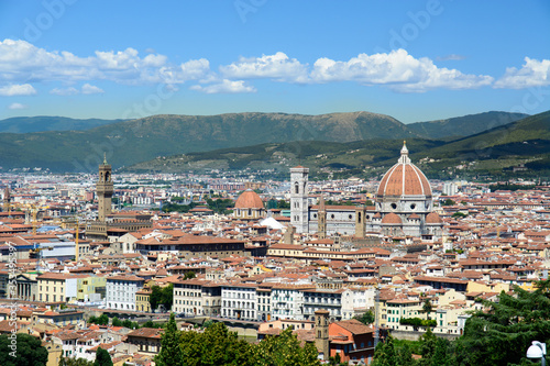 Florence Panorama: Santa Maria del Fiore - Florence, Italy