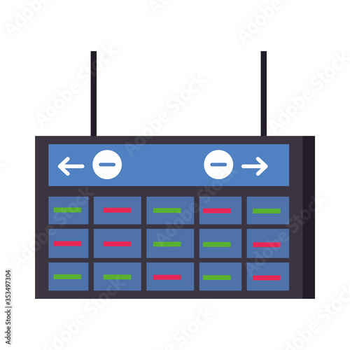 departure flights airport label icon
