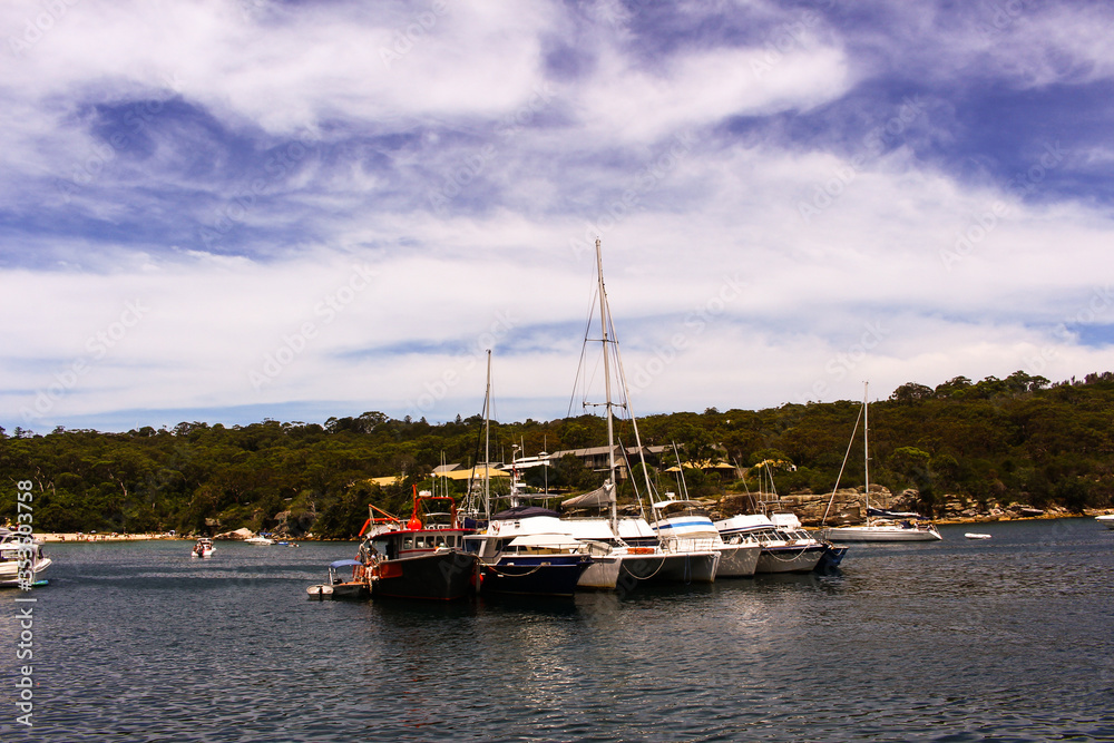 Fototapeta premium boats in the harbor