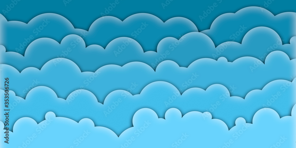 Abstract background with clouds Abstract background with clouds
